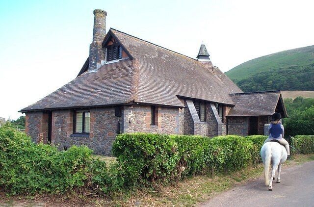 Bossington Methodist Chapel. This little chapel is immaculately kept.