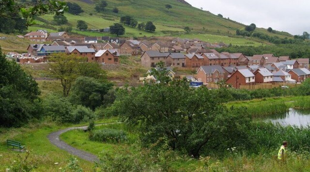New housing on Tanglewood in Blaina