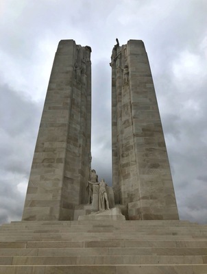 The Vimy Memorial and the grounds are a sobering experience. The scars of World War I are everywhere from the landmine-pocked countryside to the cemeteries of the war dead. You will need a couple of hours to experience this site. Free tours are offered by Canadian summer students of the front lines and the underground trenches. #History