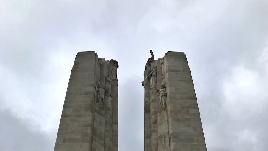 The Vimy Memorial and the grounds are a sobering experience. The scars of World War I are everywhere from the landmine-pocked countryside to the cemeteries of the war dead. You will need a couple of hours to experience this site. Free tours are offered by Canadian summer students of the front lines and the underground trenches. #History