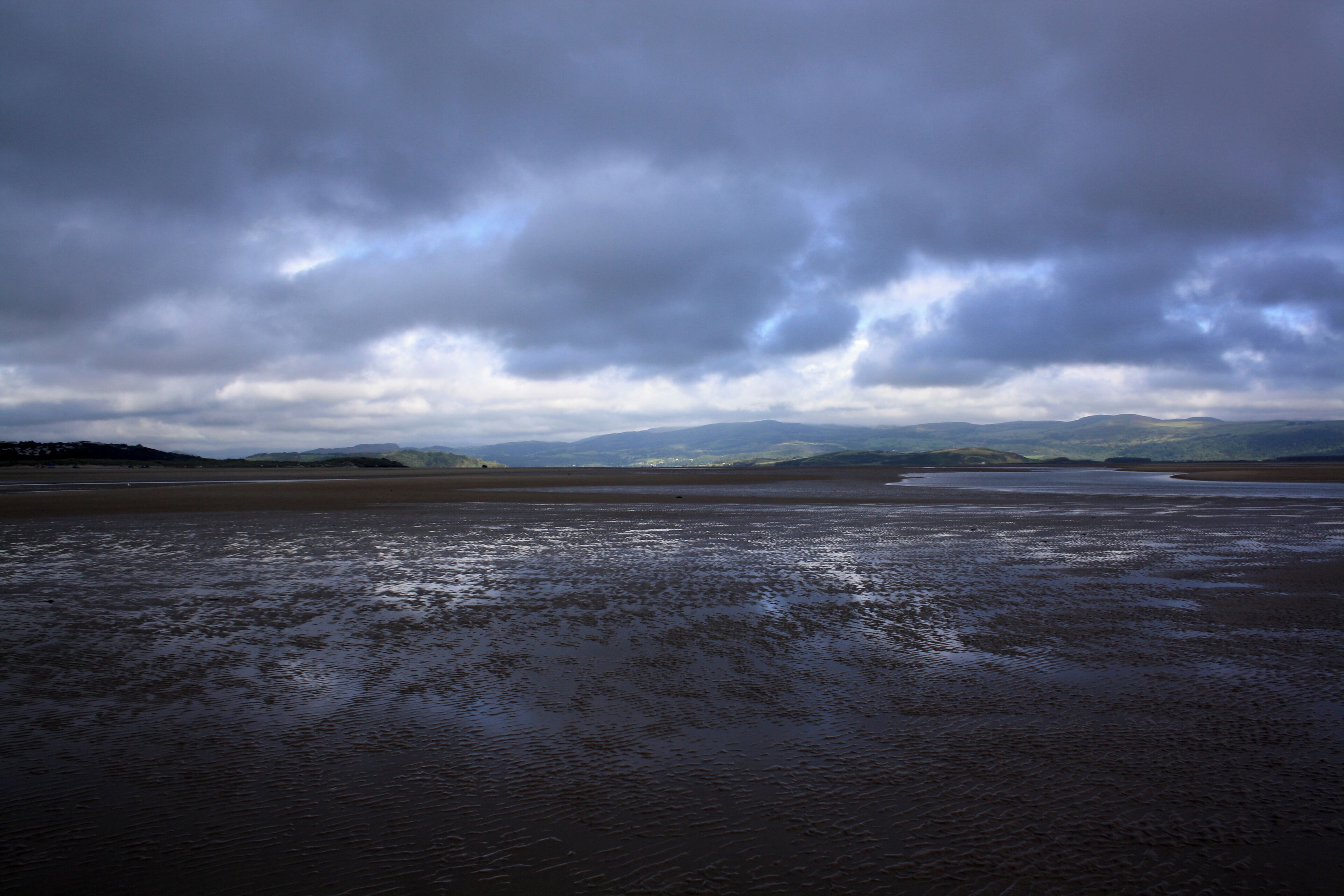 Black Rock Sands, sunshine on the horizon