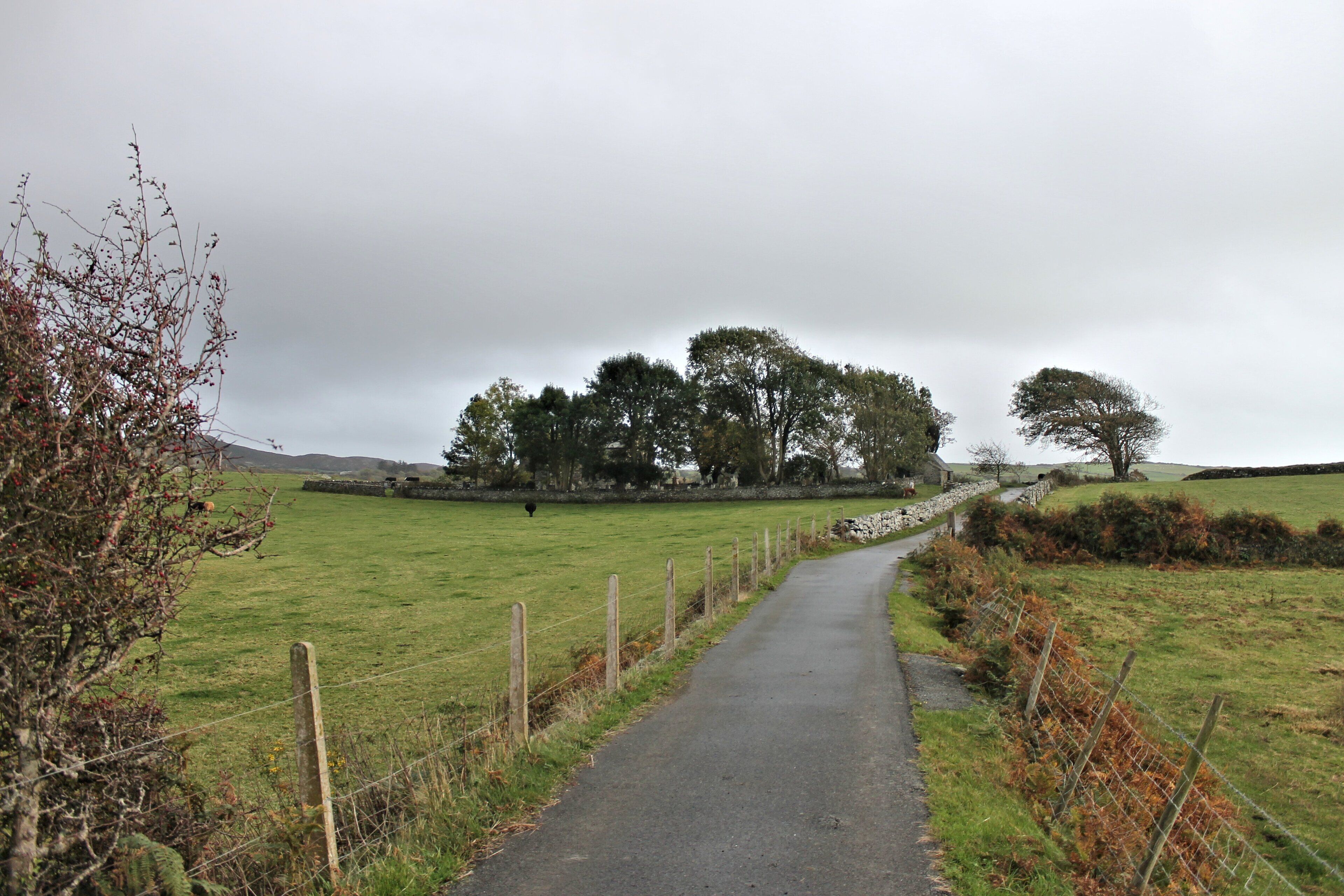 Eglwys Sant Cynhaiarn / Cynhaearn Church, near Cricieth, North Wales.