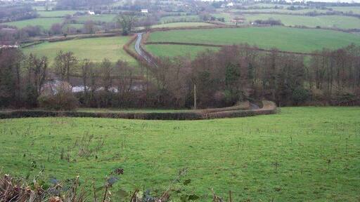 Bullyhole Bottom valley Intriguing name for this pretty little valley.