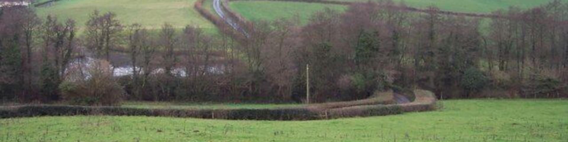 Bullyhole Bottom valley Intriguing name for this pretty little valley.