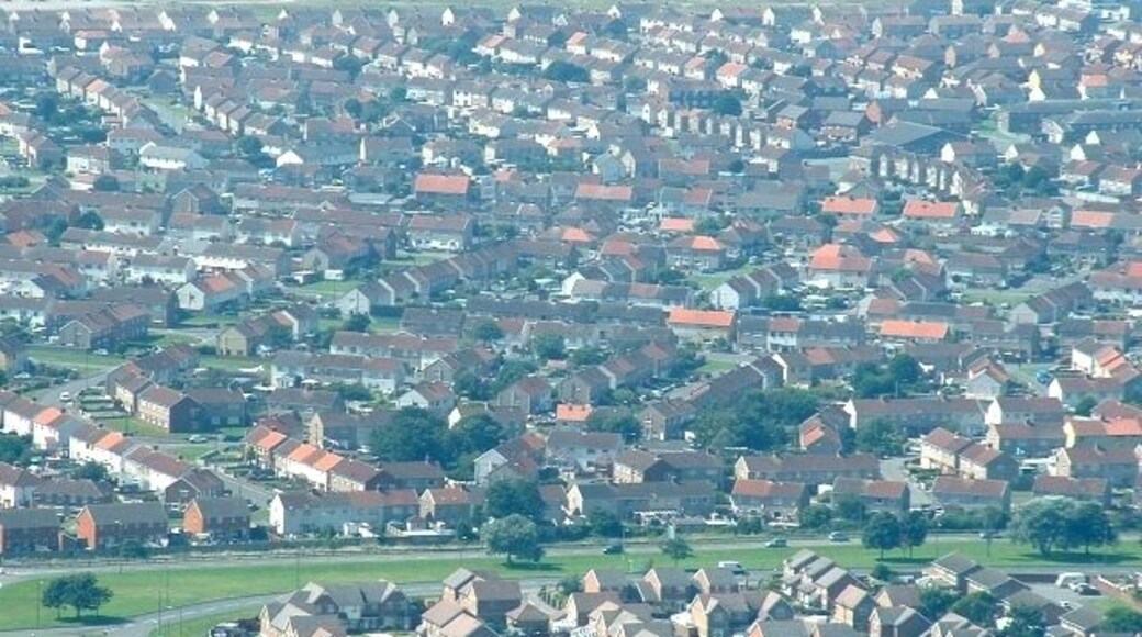 Sandfields. Mainly Residential - from the North East