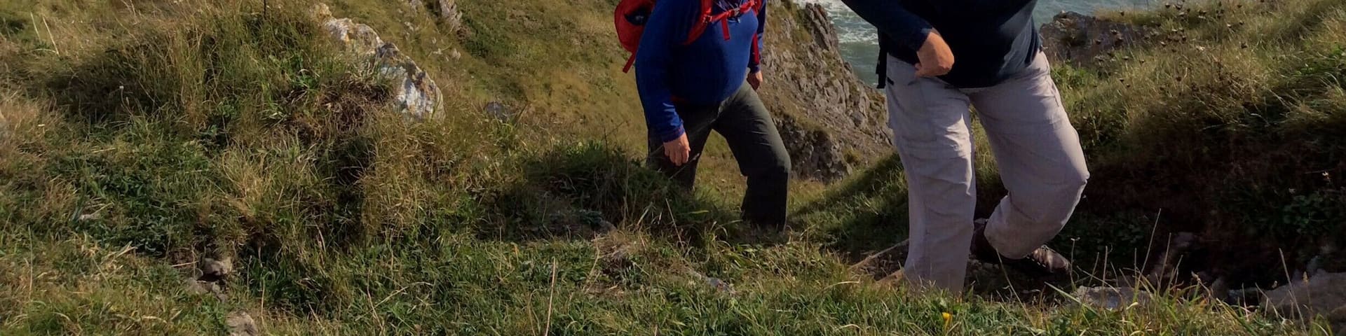 Great works are performed not by strength but by perseverance.
Samuel Johnson
This day of hiking was filled with plenty of up and down sections. As well, it was the longest stretch of a four day/50 mile journey. However, the sound of the oceans laughter, the feel of the sun's breath and the feast of vistas fuelled our perseverance making the hiking easier.
My oldest brother and his wife, Colleen, are the veterans of hiking in the area and were the generous hosts of the trip. Their good qualities are in great abundance and perseverance is certainly one of them.
#hiking