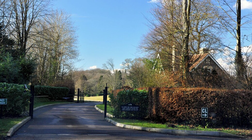 South Lodge and drive of Coedarhydyglyn Park - Cardiff The estate comprises a picturesque early 18th century landscaped park that survives in its original form together with several buildings and features of historical interest. The gardens include a woodland dell with a Japanese flavour, possibly designed by Alfred Parsons and Partners in addition to woodland containing conifers and rhododendrons, some of which were planted in the 1940s and 1950s. The property is also one of many sites utilised for the filming of the Dr Who series.
