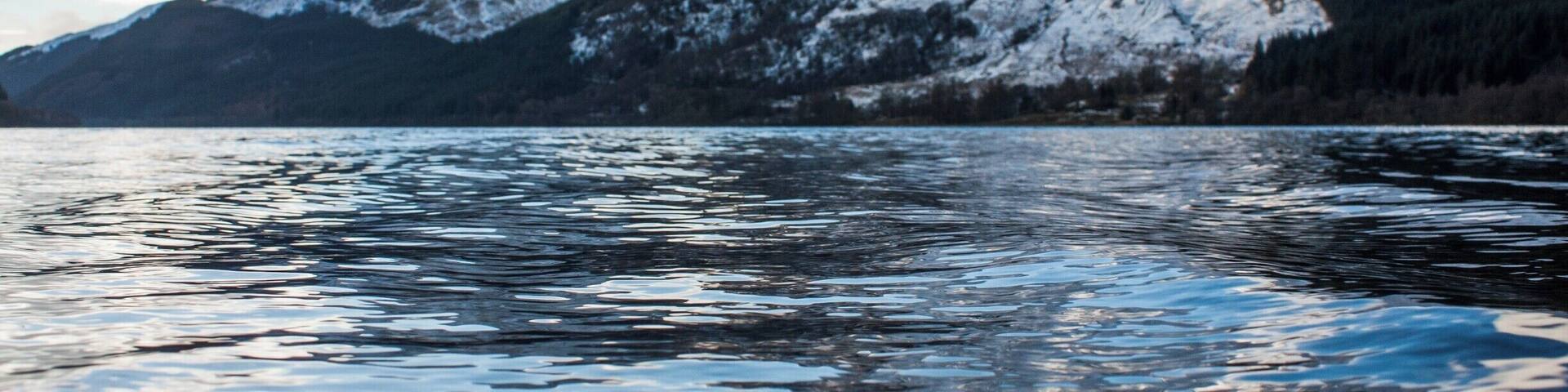 Loch Eck, just north of Dunoon.