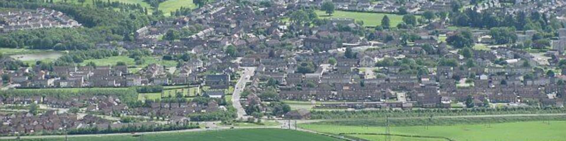 View of Tullibody and the Forth from Colsnaur Hill.