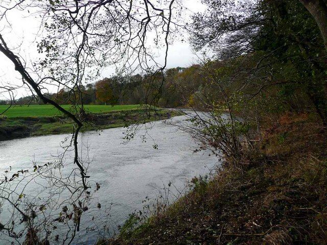 The River Ayr at Stair