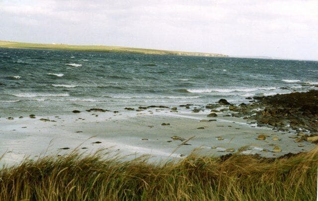 View across Deer Sound from Deerness