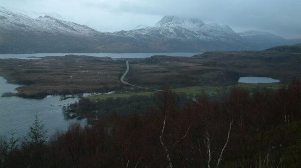 Winter view of Slioch