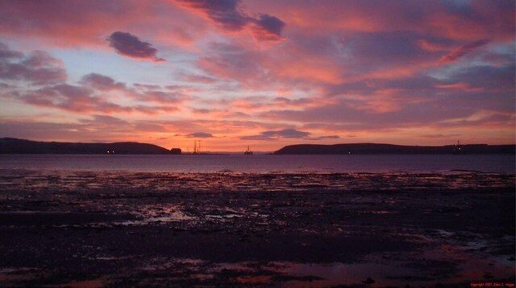 Nigg Bay Taken from Balintraid at sunrise