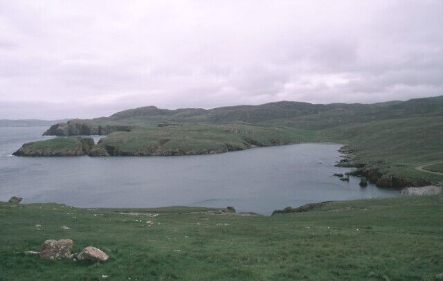 South Ham. The photo is taken from an abandoned house - one of several in the area - overlooking South Ham