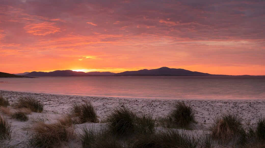 isle of Berneray east beach sunrise outer hebrides scotland