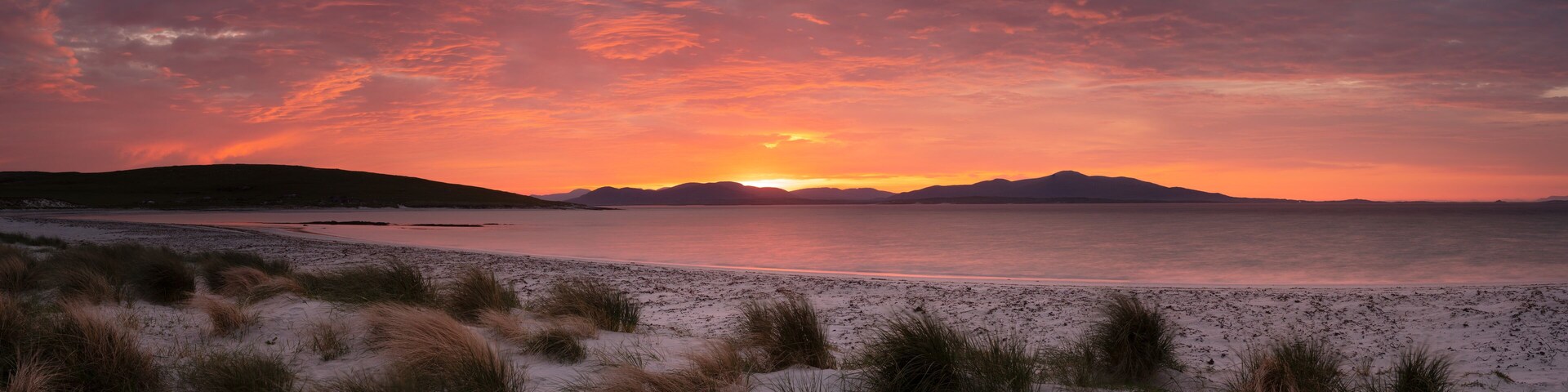 isle of Berneray east beach sunrise outer hebrides scotland