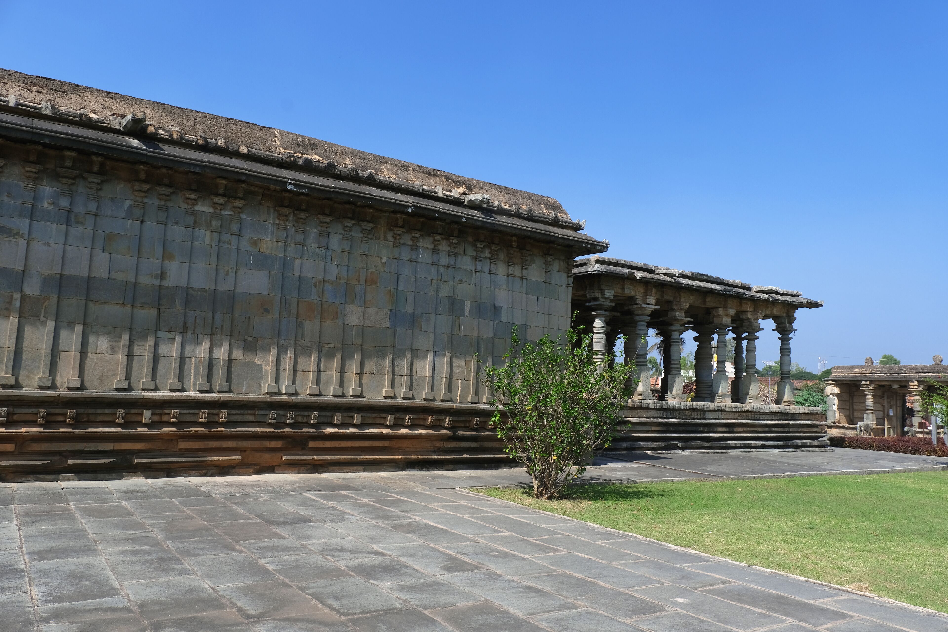 Beautiful Basadi Halli Jain Vijaya Adinatha Temple, Near Hoysaleswara temple, Halebidu, Hassan, Karnataka, India