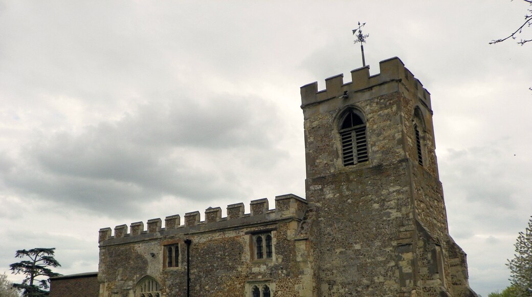 Church of St Nicholas, Hinxworth, Hertfordshire, 11 April 2011. Grade II* Listed Building.