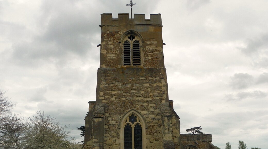 Church of St Nicholas, Hinxworth, Hertfordshire, 11 April 2011. Grade II* Listed Building.