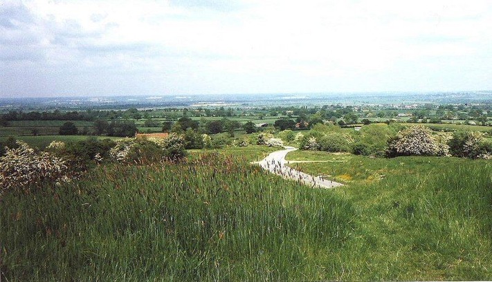 View from Brill windmill, Oxfordshire