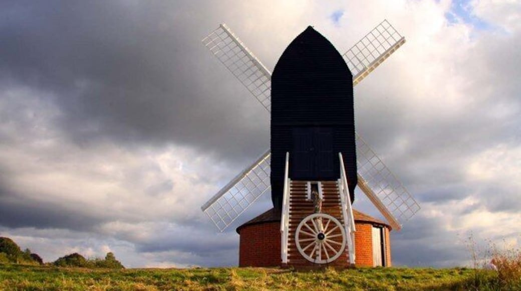 The rear of Brill Windmill after restoration