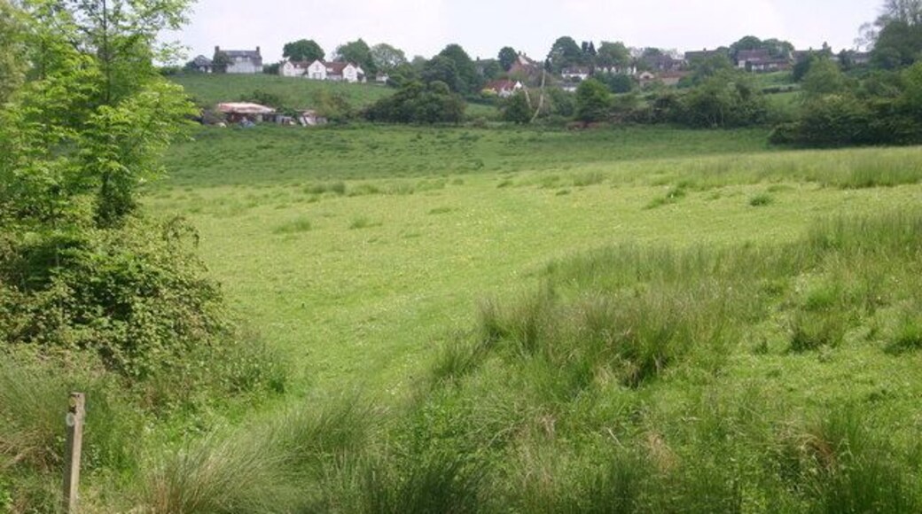 South hill below Brill The Bernwood Jubilee way heads up South hill to Brill
