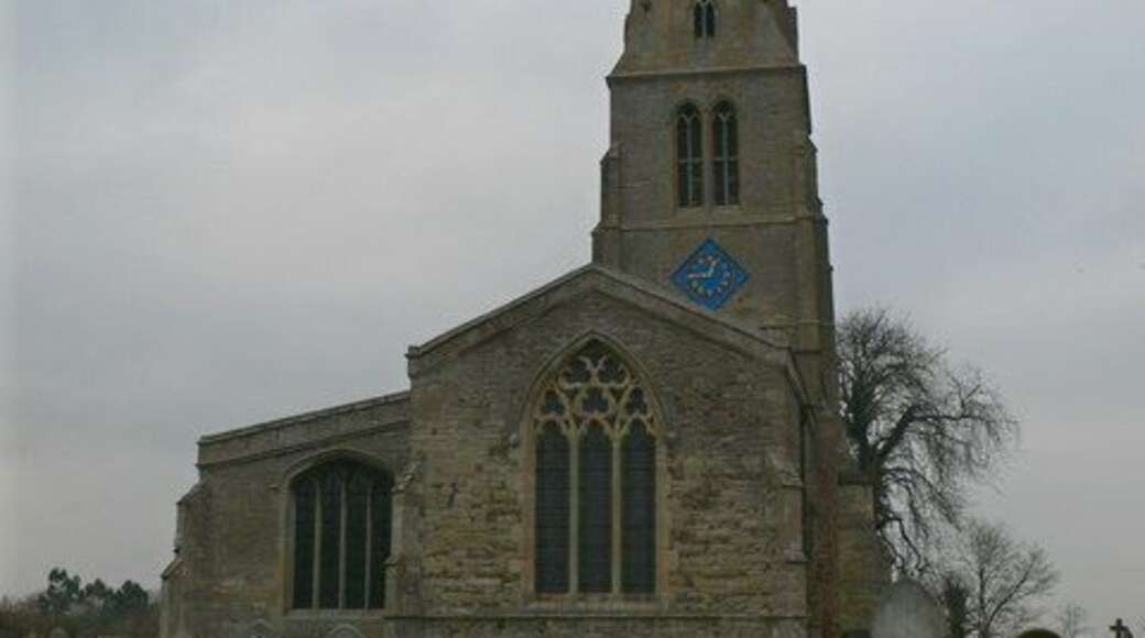 St James the Great, Spaldwick A church began on this site in the 12th century, and has been greatly expanded over the centuries.