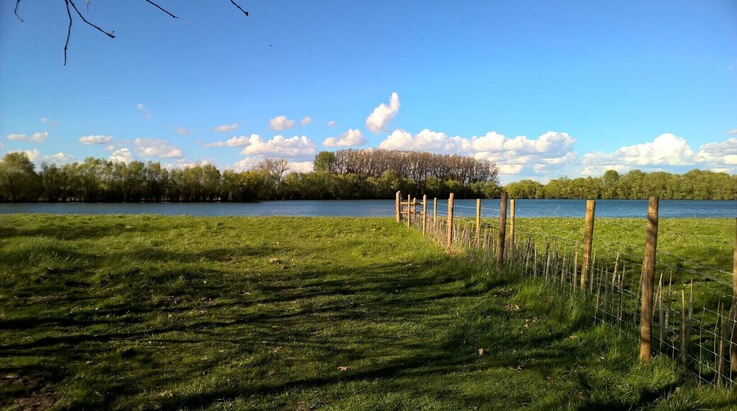 Lake at Cow Lane near Godmanchester, England