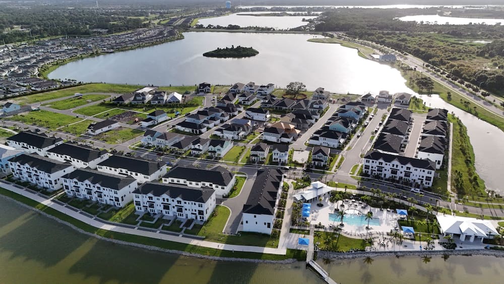development on the southern portion of Lakewood Ranch, Florida, condominiums, rental homes