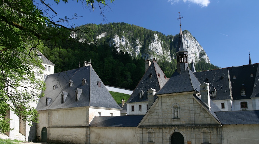 Entrée du Monstère de la Grande Chartreuse