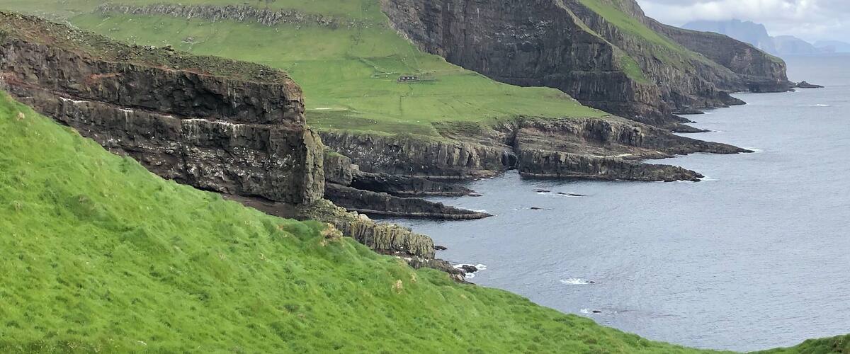 The island of Mykines is known for nesting Puffins and other seabirds. It is a spectacular place to visit. The hiking was a bit challenging for me as were the heights, but the views were worth it.