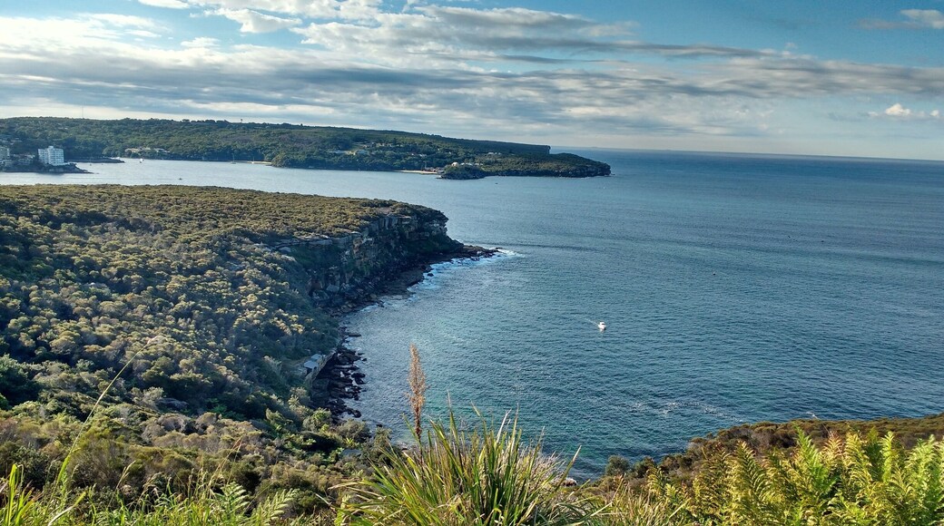 Falling on the way of The Spit to Manly walk, it provides fantastic views. You can see old huts/houses built during depression
