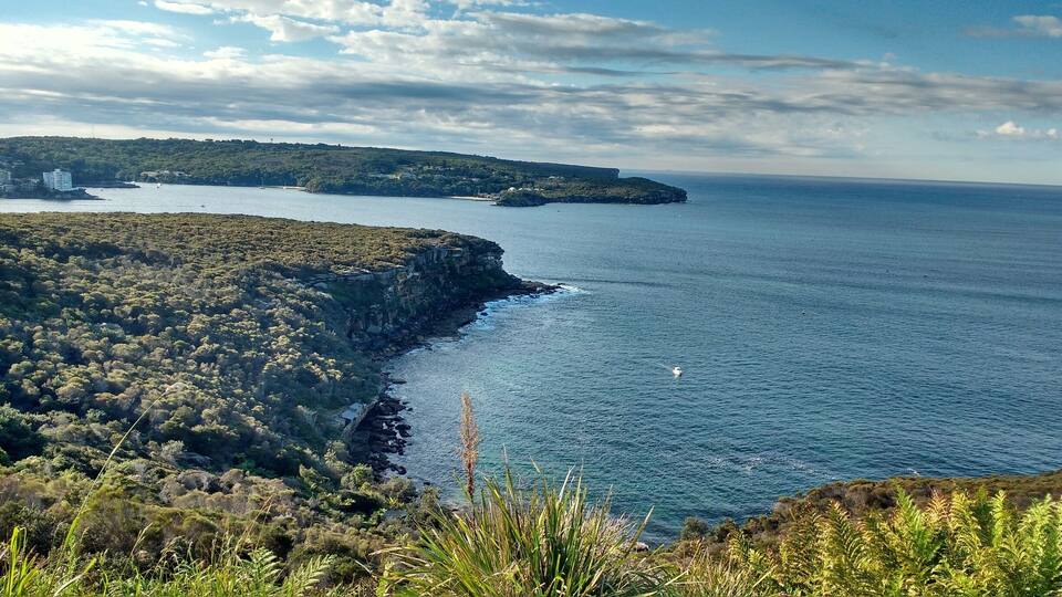 Falling on the way of The Spit to Manly walk, it provides fantastic views. You can see old huts/houses built during depression