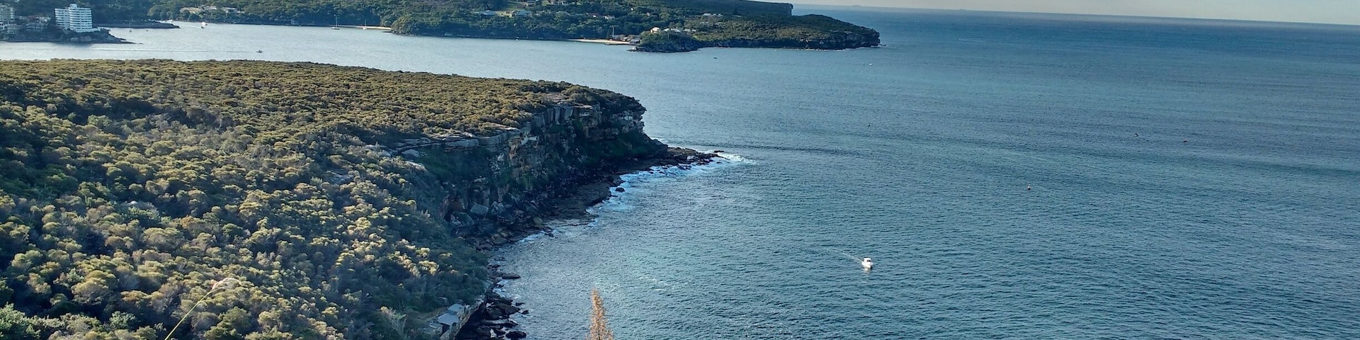 Falling on the way of The Spit to Manly walk, it provides fantastic views. You can see old huts/houses built during depression