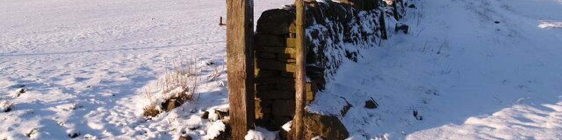 Farmland and Hedley Park Farm in Winter