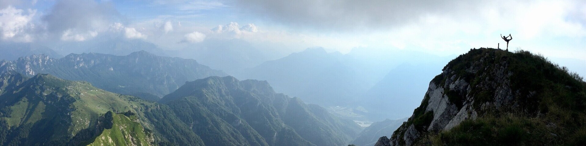 Monte Serva was one of our most favorite hikes during our time in the Dolomites of Northern Italy. Here, I strike my famous yoga "dancer's pose", as a silhouette against a jaw-dropping background that was so awe-inspiring it looked fake. You can check out my full blog post on the Dolomites here: https://culturalfoodies.com/2017/08/07/dolomites-italy/
#lifeatexpedia
#italy
#hiking
#naturephotography