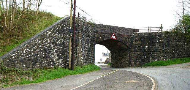 Railway Bridge. Disused railway bridge.