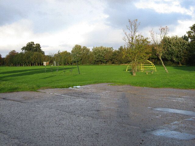 Wicklewood Playground Beside the Village Hall.