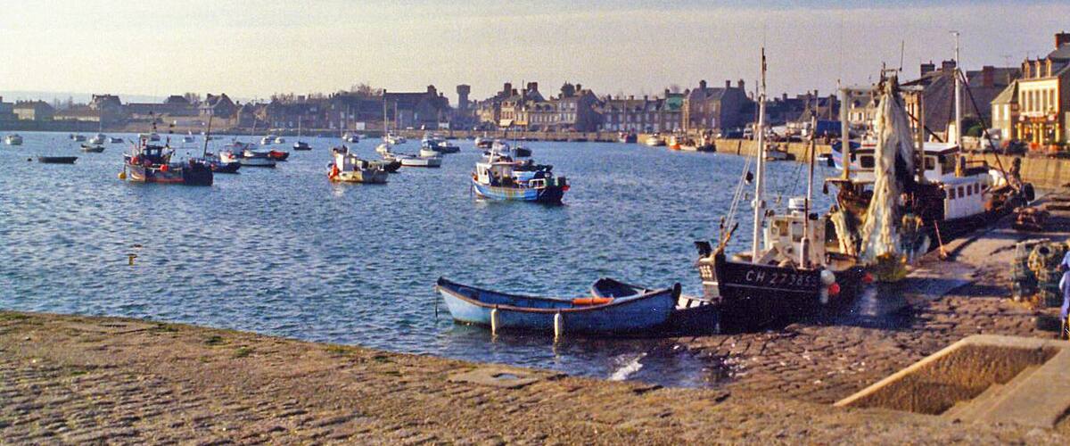 Barfleur Harbour, Normandy, France