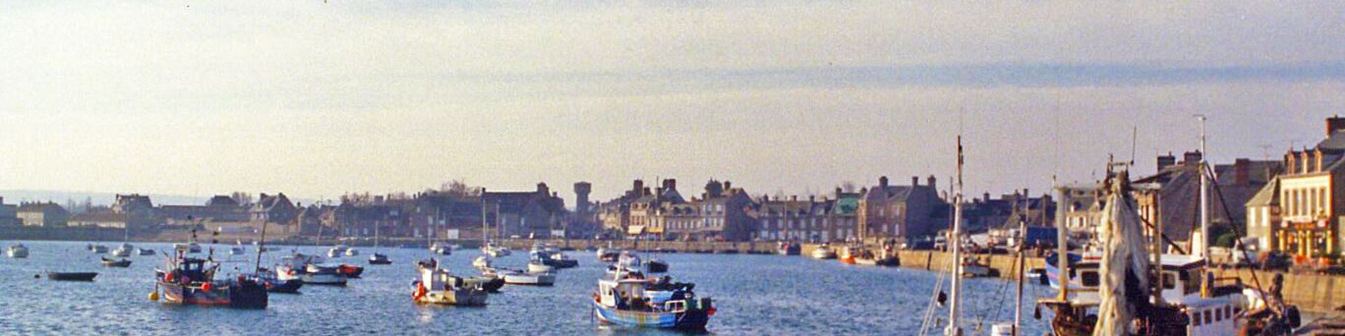Barfleur Harbour, Normandy, France