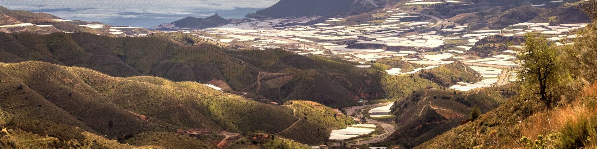 Poly Greenhouses near Castell de Ferro, Andalusia, Spain