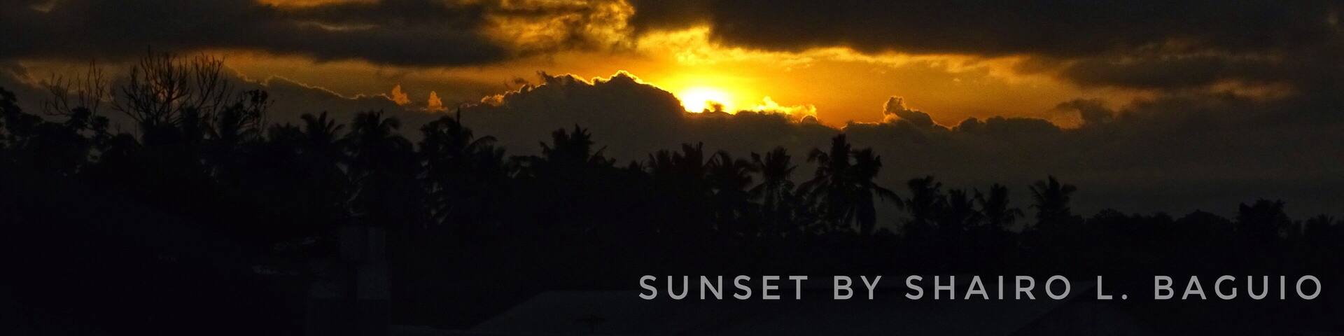 Sunset in my neighborhood ☺️