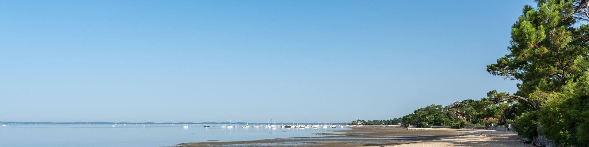 BASSIN D'ARCACHON (France), vue sur la baie