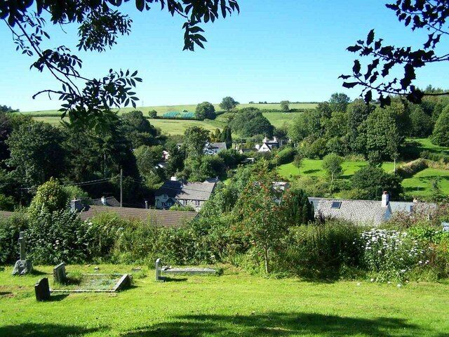 View From Rattery Churchyard