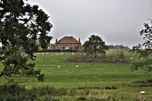 Norwood Farm Taken from the road to Arncliffe Hall
