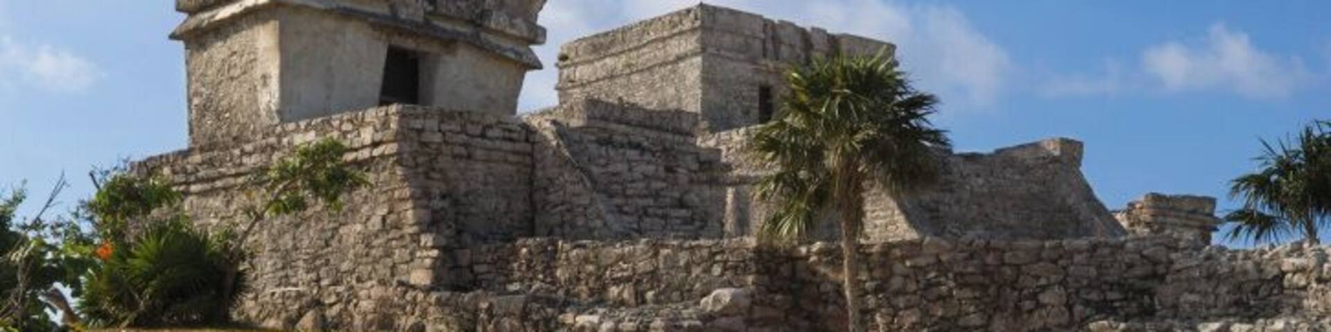 Mexico, Yucatan Peninsula, Quintana Roo, Tulum, Mayan ruins