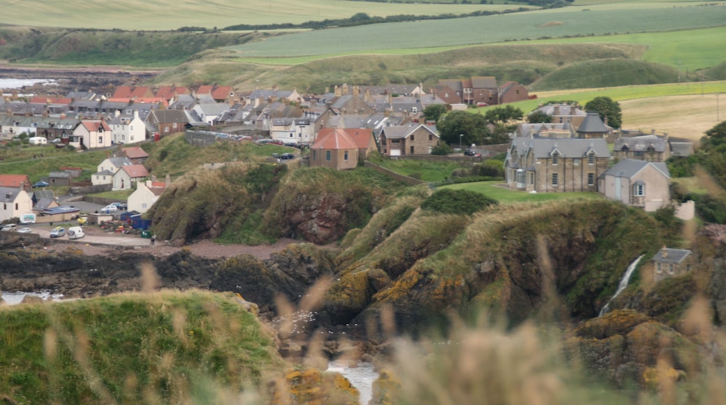 La población de St. Abbs se encuentra en el sur de Escocia, costa este.