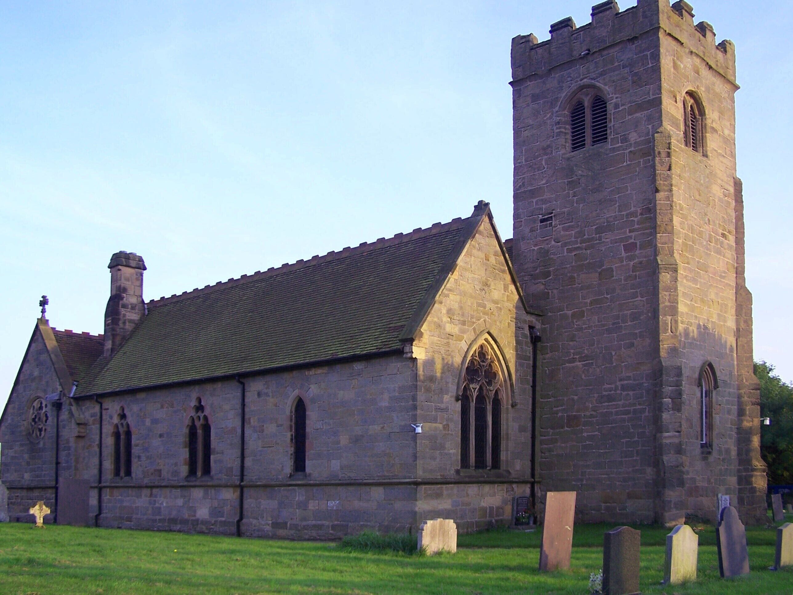 St Jame's Church at Swarkestone, Derby
