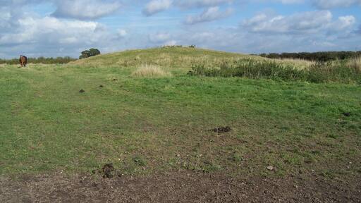 One of the remaining burial mounds that are left by the side of the once very important road.