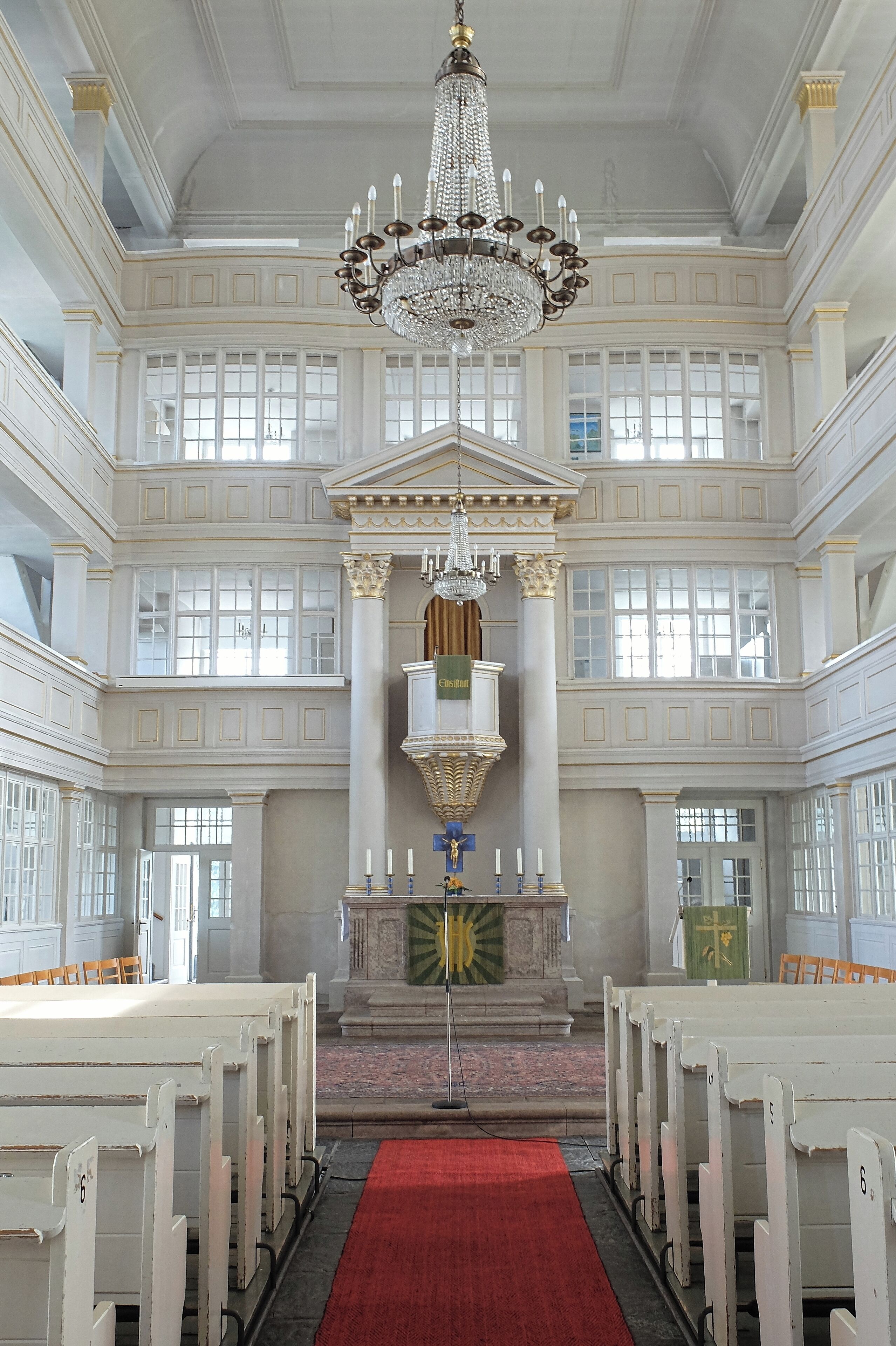 Kirche in Mildenau, Erzgebirgskreis (Sachsen)